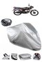 Honda Hero 100 Ultra Thick Waterproof Motorcycle Tarpaulin Rear Bag Compatible
