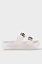Women's Stoned Stylish Comfortable Daily Slippers White