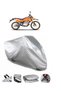 Motoran Cross XV-250 Ultra Thick Waterproof Motorcycle Tarpaulin Rear Bag Mismatched