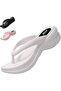 Women's High Heel Flip Flops Slippers Waterproof Platform Comfortable EVA Lightweight Stylish