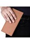 Genuine Leather Long Wallet for Men and Women Minimalist Card Holder - 4
