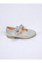 Girl's Bow-Tie Silver Color Orthopedic Ballerinas - 4