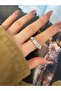 Vip Series - Large Baguette Stone Women's Ring with Adjustable Bottom - 5