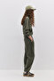 Faded Effect Cotton Jogger Sweatpants - 3