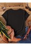 Interdiffused Minimal Heart Design Printed Women's Cotton T-Shirt - 4