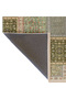 Quartz Collection Green Themed Ethnic Vintage Patterned Woven Base Traditional Decorative Carpet 02 - 6