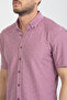 Men's Short Sleeve Summer Slim Fit Knitted Shirt 2600 - 2