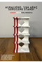 1/64 Scale Vehicles Display Stand (for 5 Cars) - Red & White - Cars Not Included! - 4