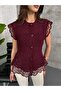 Plum Lace Vest - 2