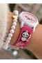 Pink Silicone Cord, 10 Bar Water Resistant (Suitable for Pool, Sea Use) Girls' Wristwatch - 7
