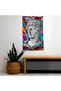 Classicism Pop Art Printed Wall Drape - 100% Cotton Back, Vibrant Colors, Lightweight Fabric - Bedding - 4