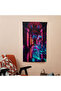 مفرش حائط من القماش Ranforce على طراز Baroque Pop Art مصنوع من القطن بنسبة 100% ومعتمد من الخلف - 4