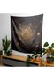 Realistic Star Map Fabric Wall Art Drape - Vibrant Colors, Modern Stylish Wall Hanging - 4