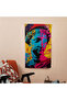 غطاء حائط من Renaissance Pop Art Fusion، طباعة حرارية نابضة بالحياة وظهر قطن 100% - 3