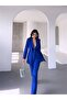 Belt Detailed Double Blazer Suit
