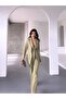 Belt Detailed Double Blazer Suit - 4