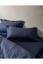 Elicia King Size Striped Satin Duvet Cover Set - 3