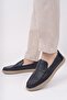 Harnaz Laceless Genuine Leather Men's Daily Casual Shoes - 3