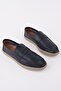 Harnaz Laceless Genuine Leather Men's Daily Casual Shoes - 6