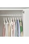 BUMERANG Wooden Hanger (White) – Elegant & Durable Clothing Support - 3