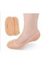 Heel Crack Silicone Booties Skin Color Socks Foot Moisturizing Irritation Anti-Crack 1çft - 3