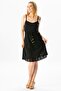 Strappy Sile Cloth Eda Short Summer Dress Black Syh