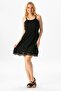 Strappy Sile Cloth Braided Mini Summer Dress Black Syh - 4