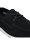 Grafton Bay Lace up Men's Black Loafer Shoes - 5