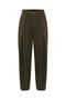 Belted Pleated Women's Trousers - 5
