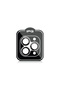 Ipg Prolens Camera Lens Protector for iPhone 15 Pro / Pro Max with Aluminum Cd Frame, Shatterproof Glass - 2