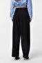Belted Pleated Women's Trousers - 4