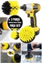 End to Wash the Carpet! Home Practical Carpet Seat Washing Apparatus 3 Pieces Drill Bit Cleaning Brush - 2