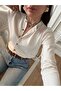 Women's Round Neck Buttoned Top Quality Slim Fit Short Cardigan
