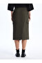 Women's Slim Fit Straight Skirt (S4) - 4
