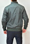 Men's Seasonal Jacket with Zipper Single Top Reu-9114 Khaki - 6