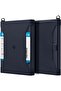 Life Passport Card Cover Holder Wallet Travel Documents Organizer Protector - Navy Blue