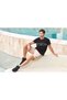 Short Sleeve Print Detail Sports Shorts Set (Oversize)