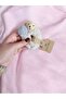 Girl's Plush Teddy Bear Detailed Pompom Hair Clip Accessory - 2