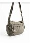 Faux Leather Shoulder Bag - 3