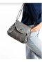 Faux Leather Shoulder Bag