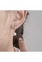 Stylish and Minimalist Pearl Earrings – Non-Tarnish Antiallergic, Zircon Detailed Steel Earrings-10Mm Pearl Gold Color - 2