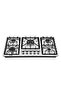 5-in-1 Built In Gas Hob Five Burner Separate Ignition| Metal Knob Auto Ignition System GGC31043 - 3