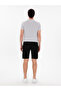 Black Slim Fit Casual Shorts 50300988-Vr046 - 4