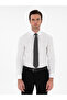 White Slim Fit Cotton Oxford Shirt 50304497-Vr013