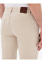Beige Slim Fit Cotton Blend Jean Pants 50306703-Vr011 - 6