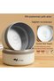 2 Compartment Stainless Steel Thermal Insulated Lunch Box Set with Bag 304 Steel 420ml + 550ml - 6