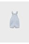 Striped denim overalls - 2