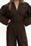 Blenham Brown Shirt Pants Set - 7