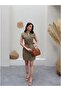 Belted Linen Dress with Pocket Detail - 2