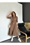 EXOTIC ASSORTED Women's Cuffed Full Button Safari Shirt Dress - 4